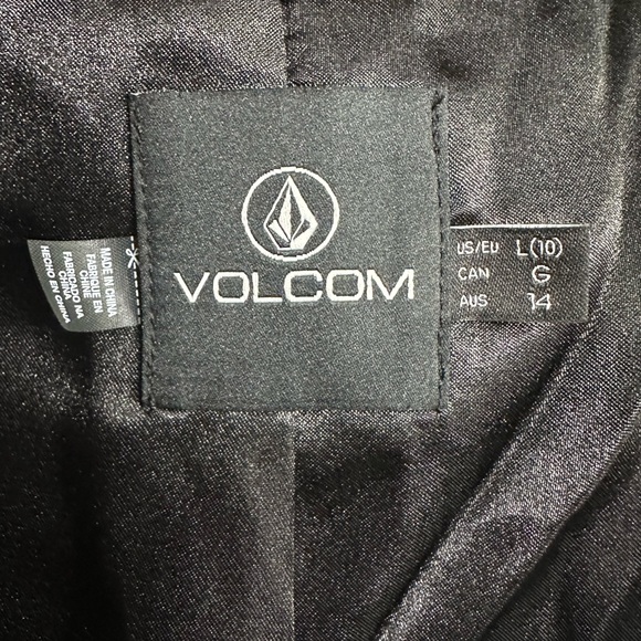 VOLCOM / Faux Fur Leopard Print Coat / Large 🐆 - Picture 9 of 13